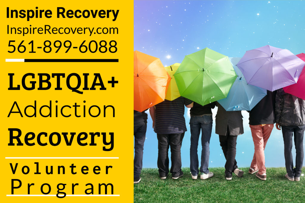 At Inspire Recovery, LGBTQ addiction treatment center, we believe volunteering strengthens your recovery.